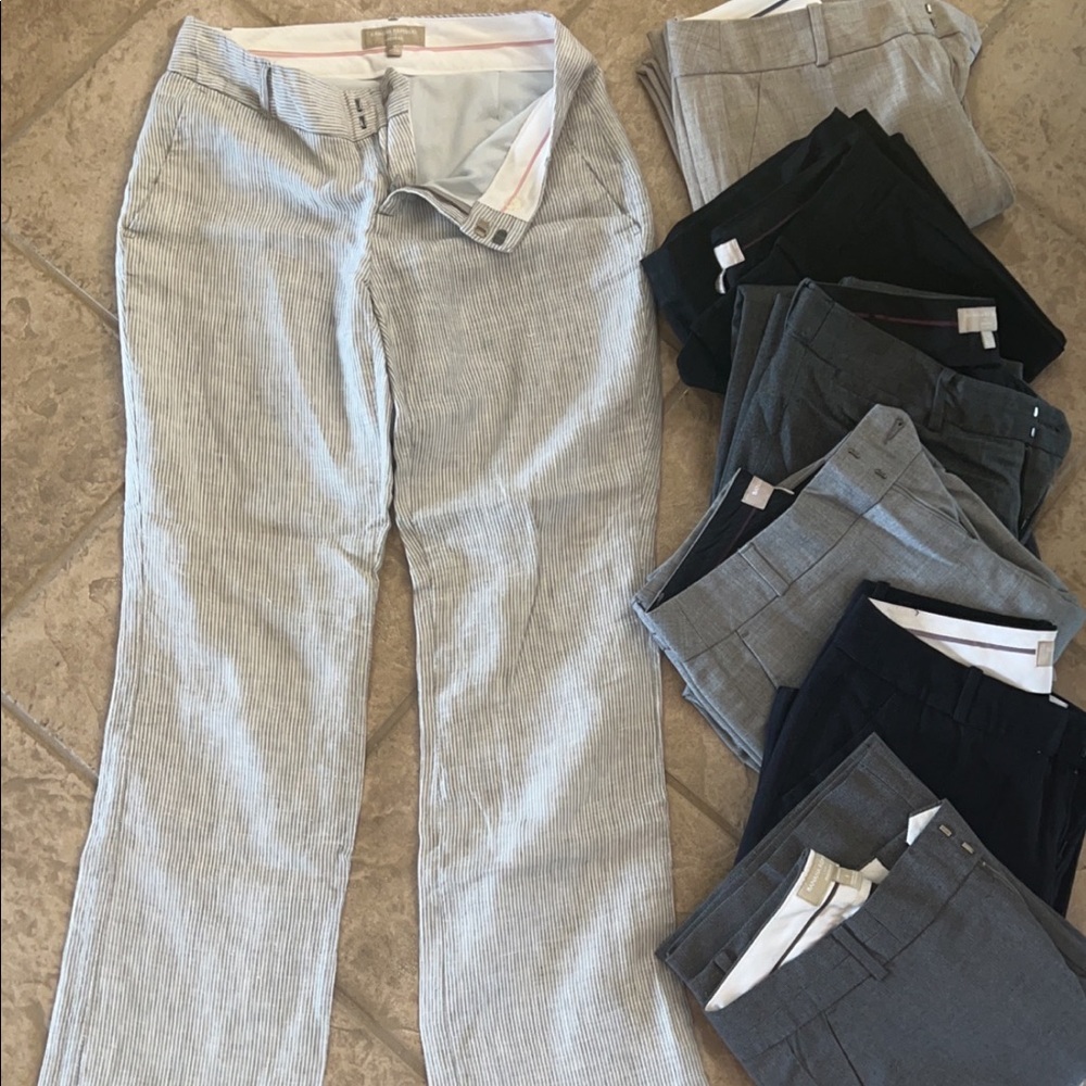 Banana Republic — BUNDLE of 7 —  fully lined Martin Fit (like new) Size 4